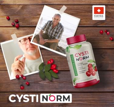 Beginnen Sie sofort mit der Einnahme von CystiNorm